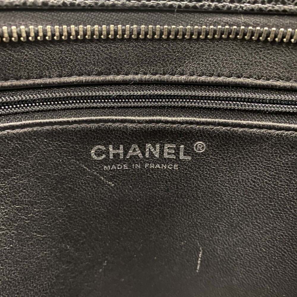 CHANEL Black Caviar Leather Reissue Tote Bag - Picture 5 of 11